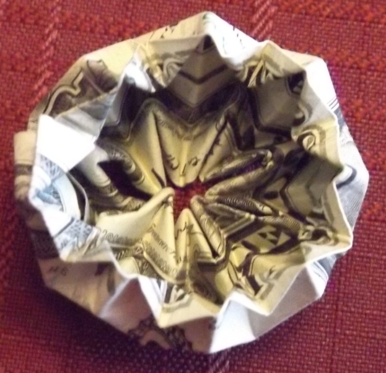 Joshua's-Origami-Folded-$1-Bills